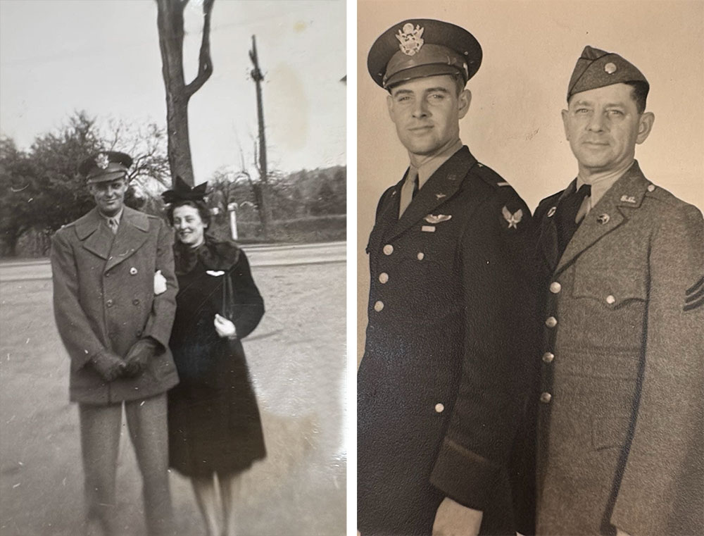 marcel with his parents