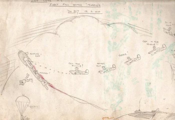 warnes dornier cartoon