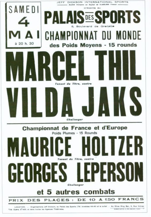 Marcel Thil vs Vilda Jaks